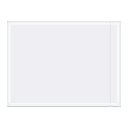 The Packaging Wholesalers Document Envelopes, 6"L x 4-1/2"W, Clear, 1000/Pack ENVPQ5